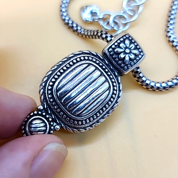 Brighton "CZARINA" Smokey Topaz Swarovski Solitaire in Victorian Revival Setting - Picture 12 of 15